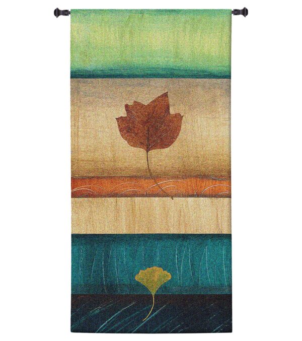 Springing Leaves II | Large Wall Tapestry | 60 x 31