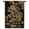 Textured Floral | Woven Art Tapestry | 53 x 37