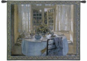 The Morning Room | 75" x 53" | Large Woven Wall Tapestry