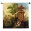 Tropic Fantasy II | Tropical Botanicals Woven Tapestry | 54 x 54