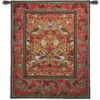 William Morris’ Strawberry Thief Tapestry Red