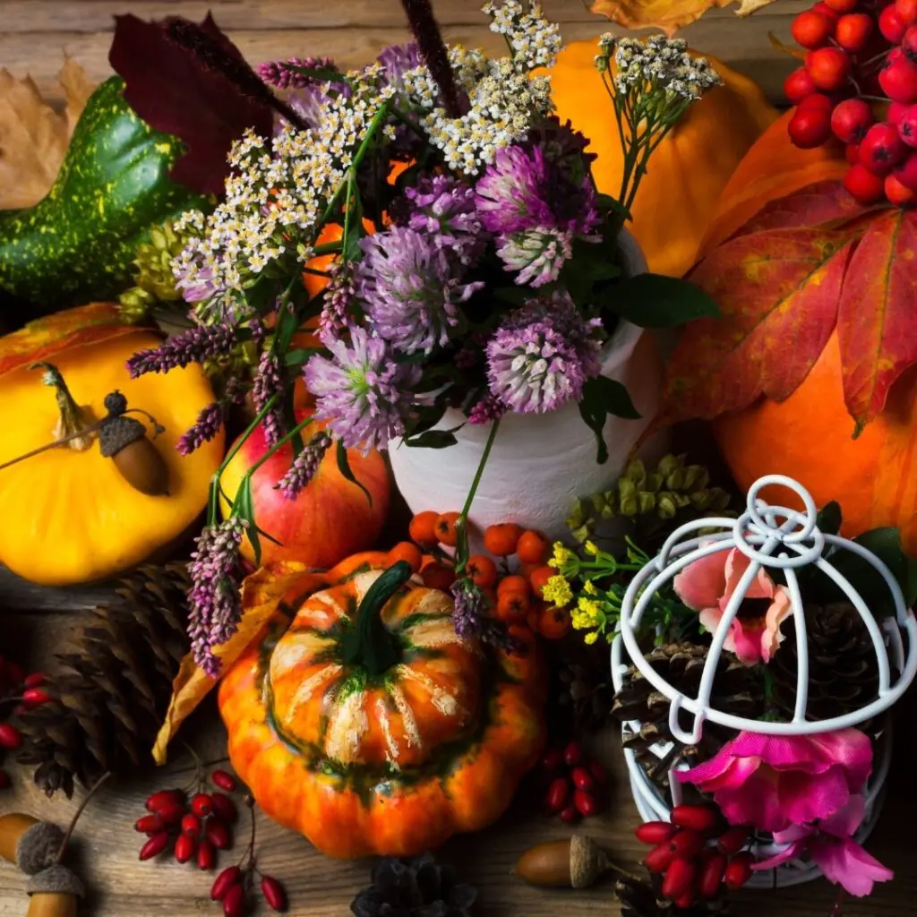 Colorful Fall Decor