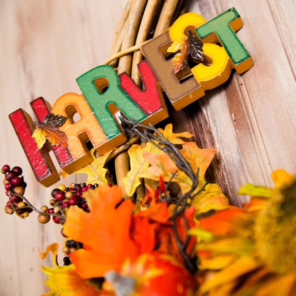 Fall Harvest Wreath