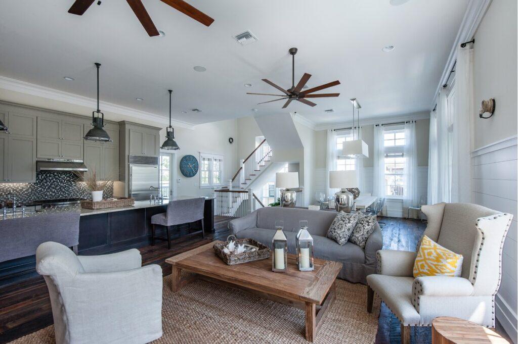 Living Room Nautical Design