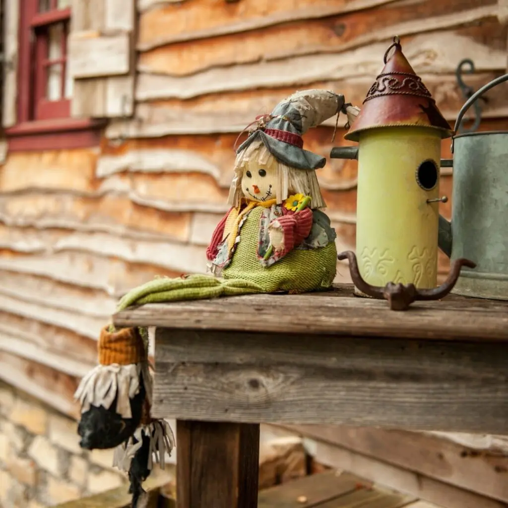 Rustic Fall Tabletop Display