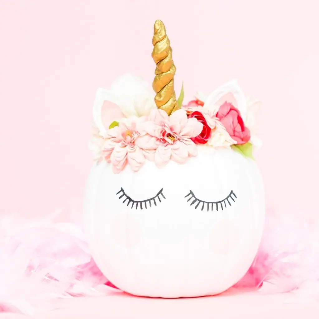 White Pumpkin Unicorn