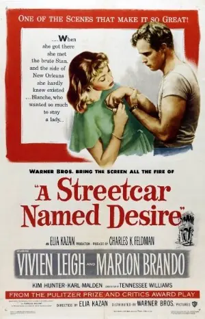 Classic Movie Poster - A Streetcar Named Desire (1951)