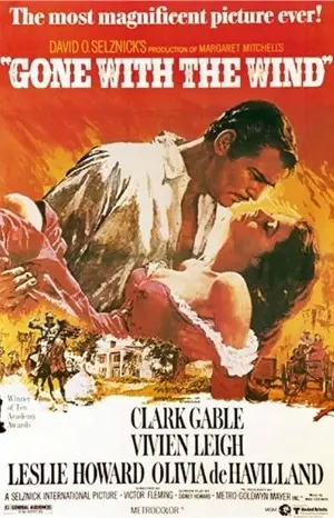Classic Movie Poster - Gone With the Wind (1939)