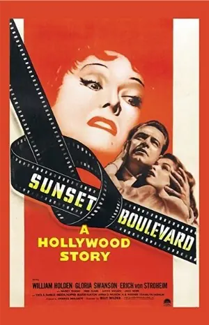 Classic Movie Poster - Sunset Boulevard (1950)