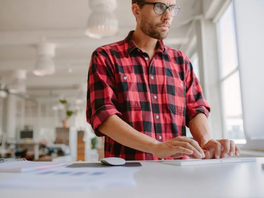 Sit and Stand Adjustable Standing Desks Home Office