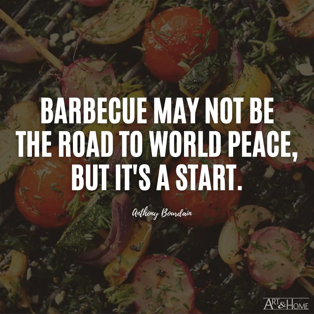 Anthony Bourdain BBQ Quote