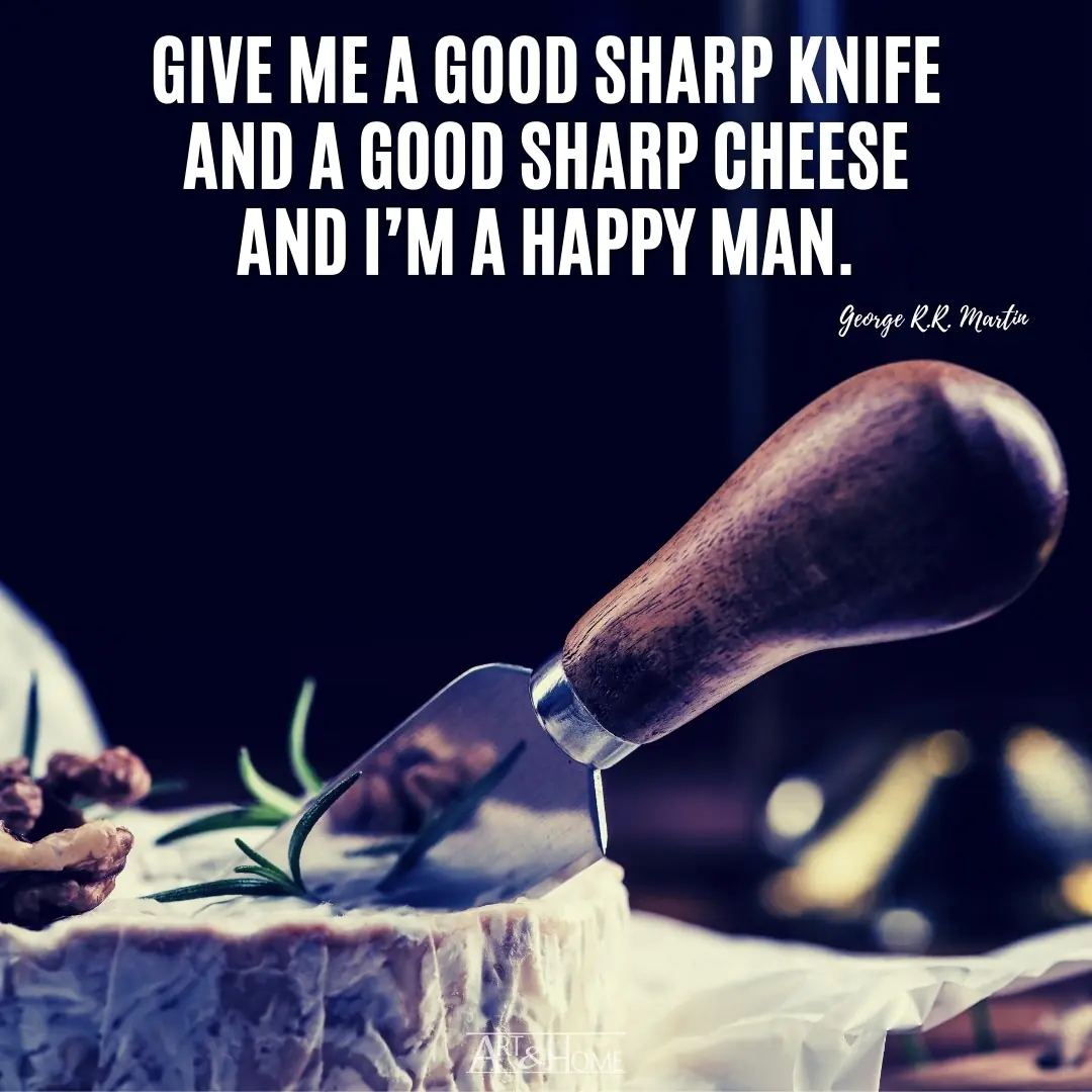 George R.R. Martin Cheese Quote