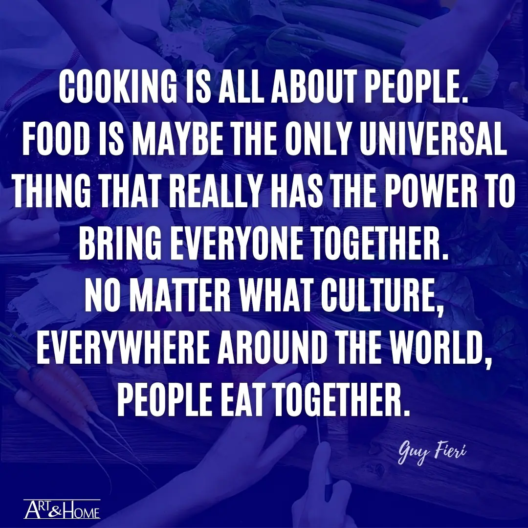 Cooking is About People | Guy Fieri Food Quote