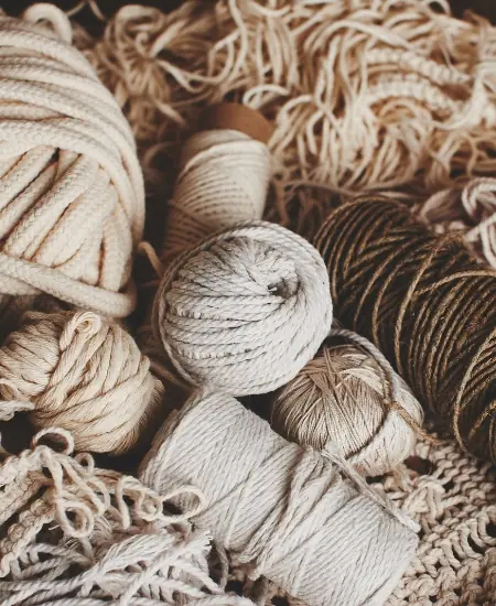 Fabric Wall Hangings - Macrame