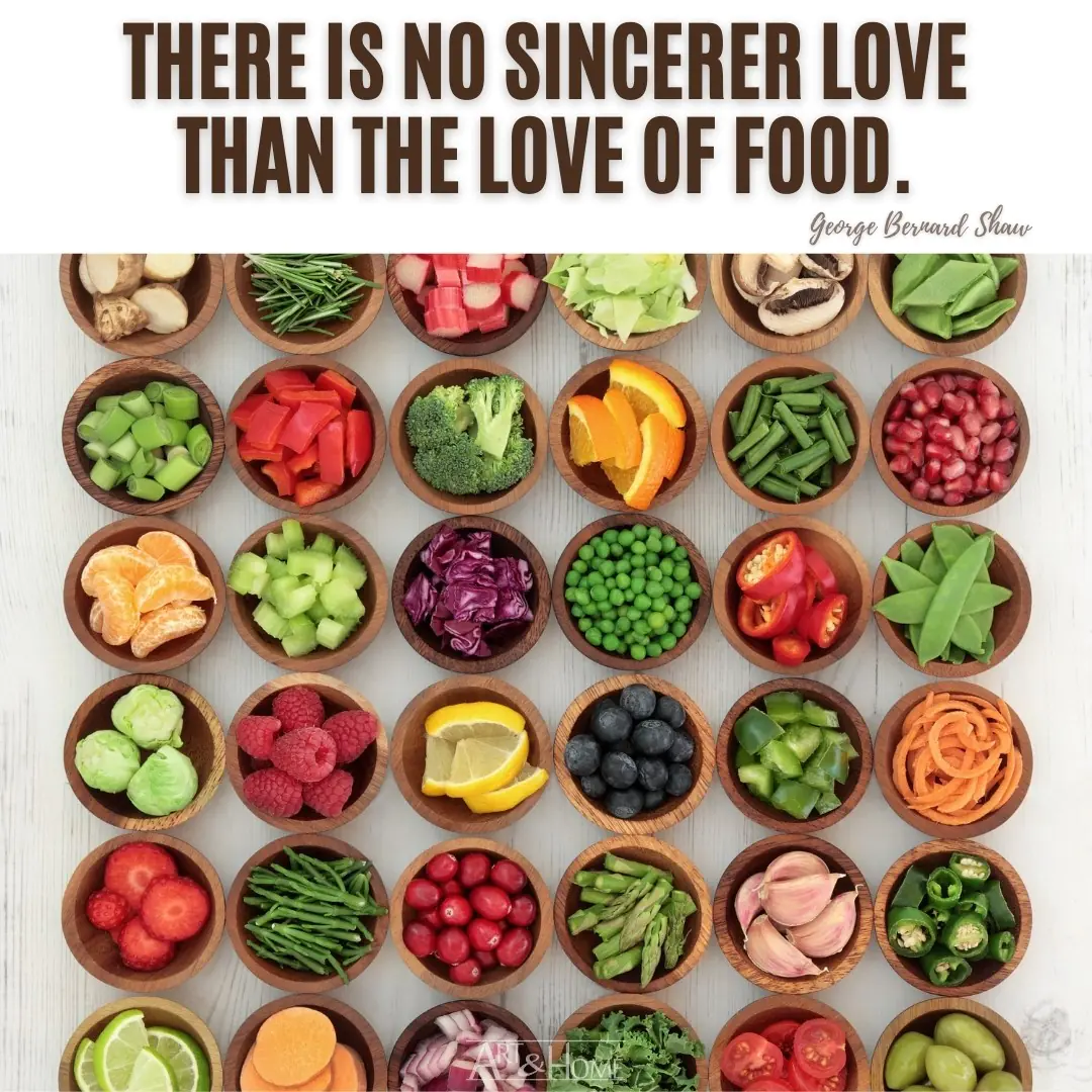 George Bernard Shaw The Love of Food Quote