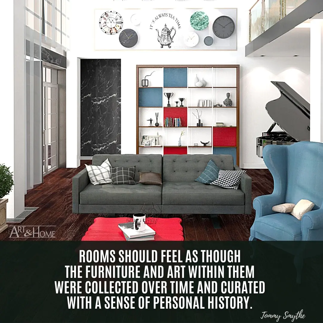 Tommy Smythe home decor quote