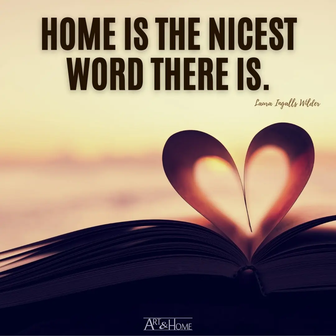 Home is the nicest word there is. Quote Meme