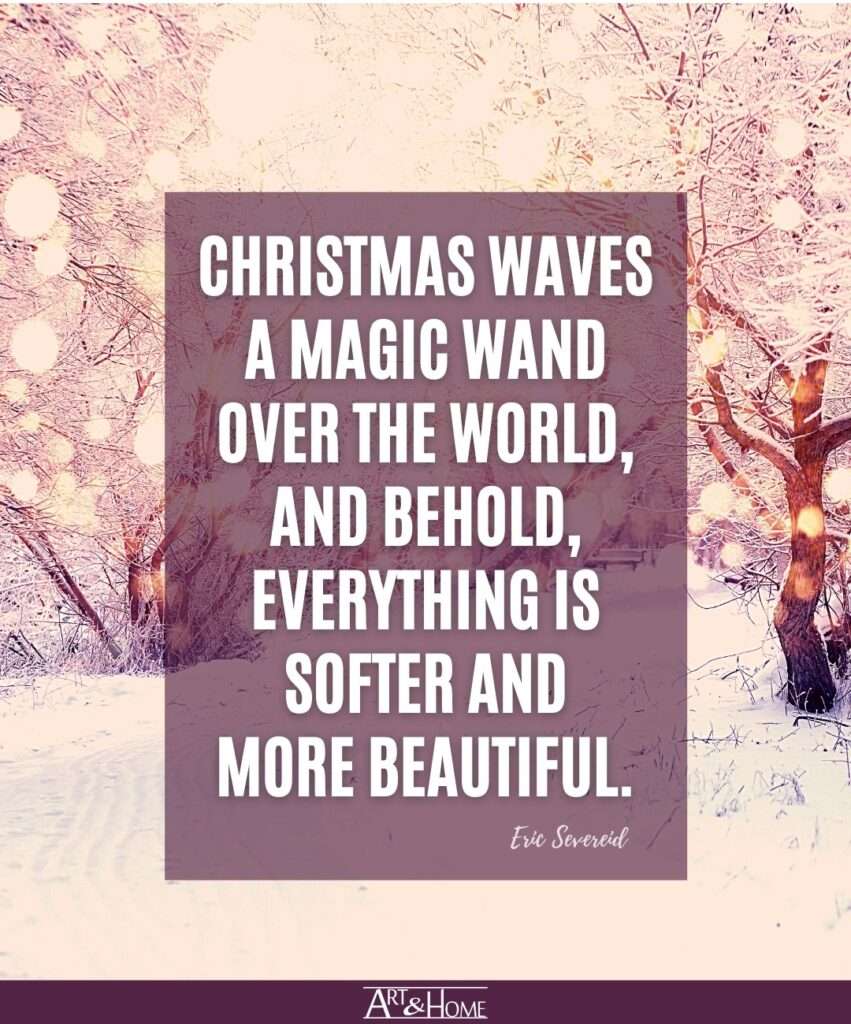 Quotes About Christmas & Christmas Sayings | Art & Home