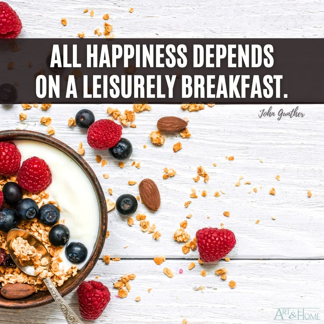 Quote About Breakfast