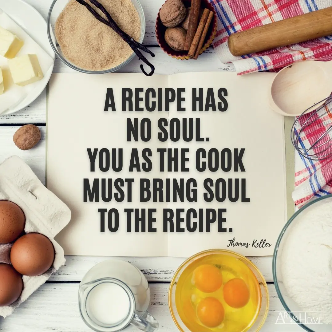 Recipe Soul Cooking Quote