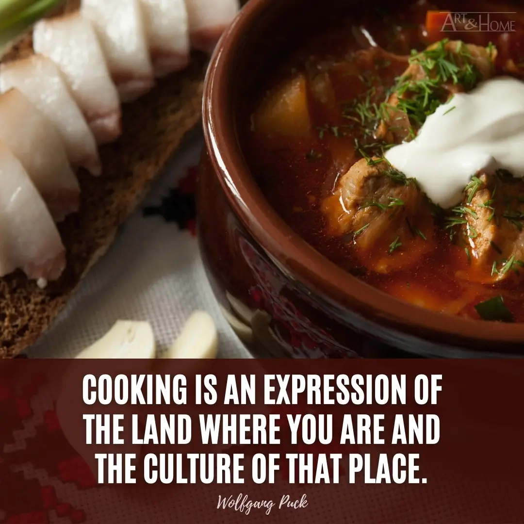 Wolfgang Puck Cooking Quote