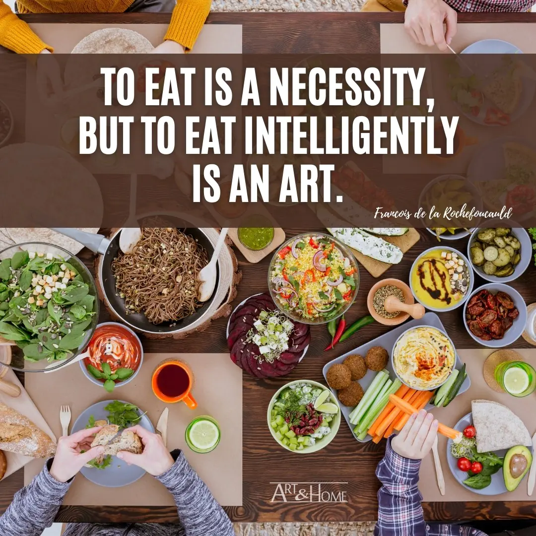 eat intelligently quote