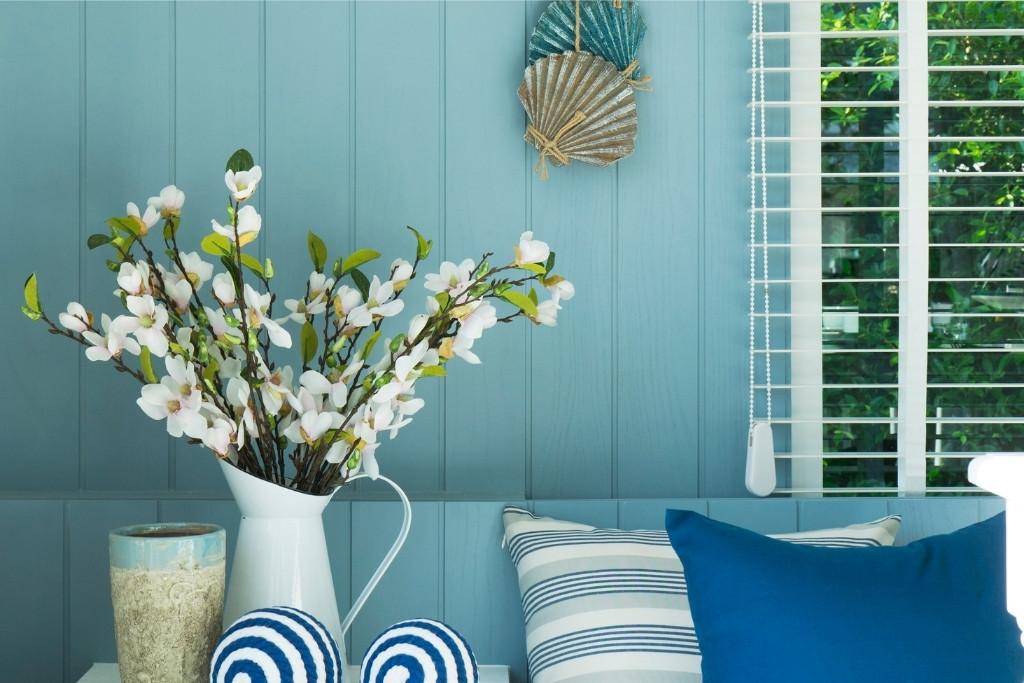 Coastal Beach Living Room Decor