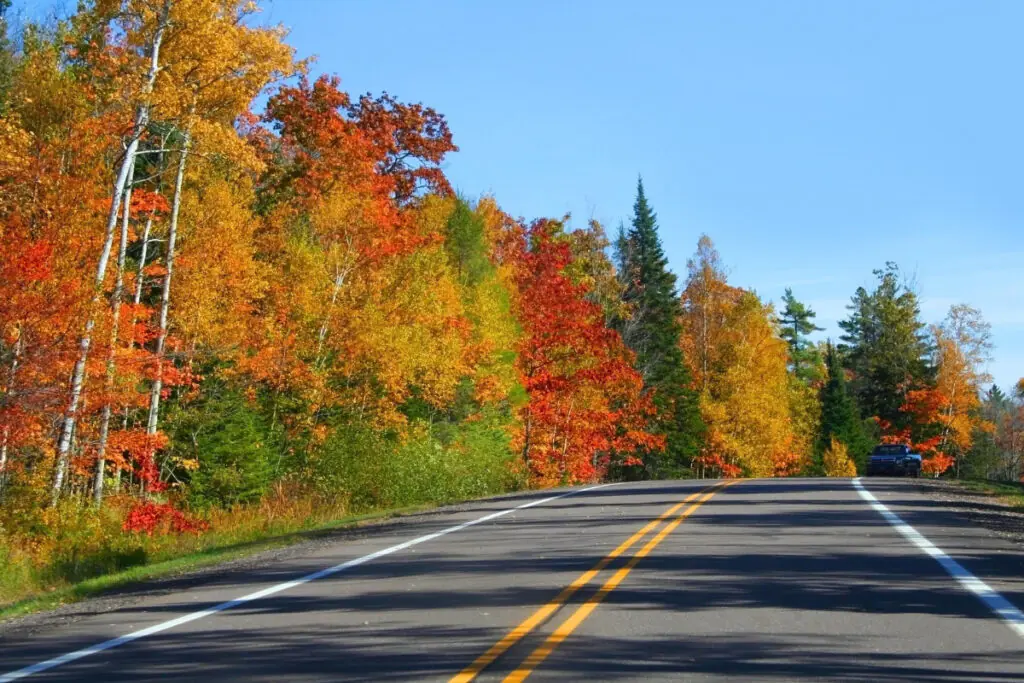 Scenic Fall Colors Drive