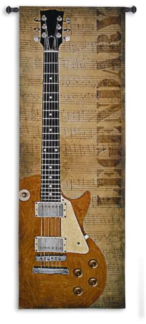 Electric Guitar Tapestry Wall Hanging Legendary