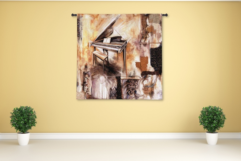 Piano Extraordinaire Wall Tapestry