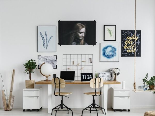23 Inspiring Wall Art & Decor Ideas for the Home Office | Art & Home