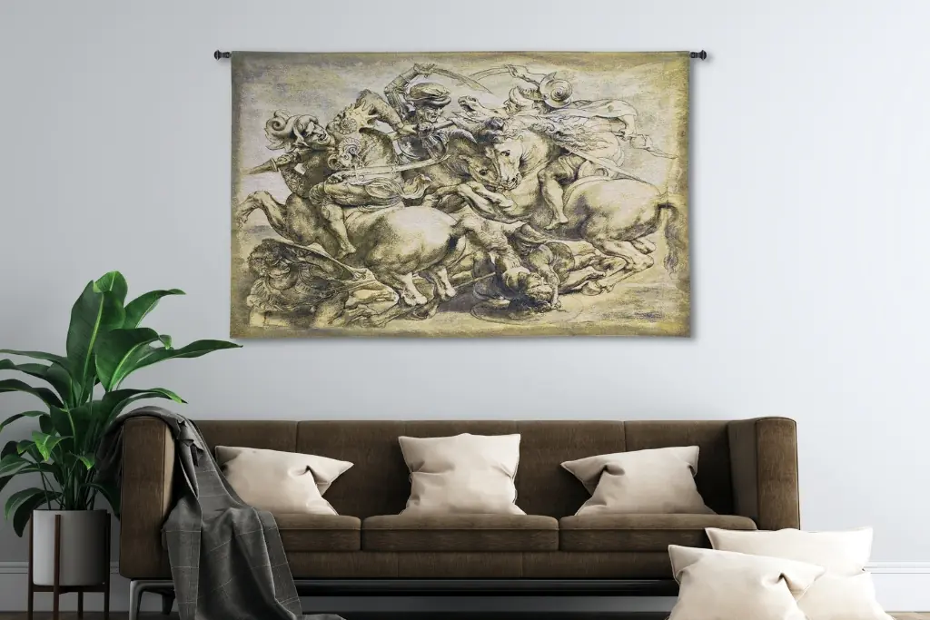 Battle of Anghiari Medieval Tapestry