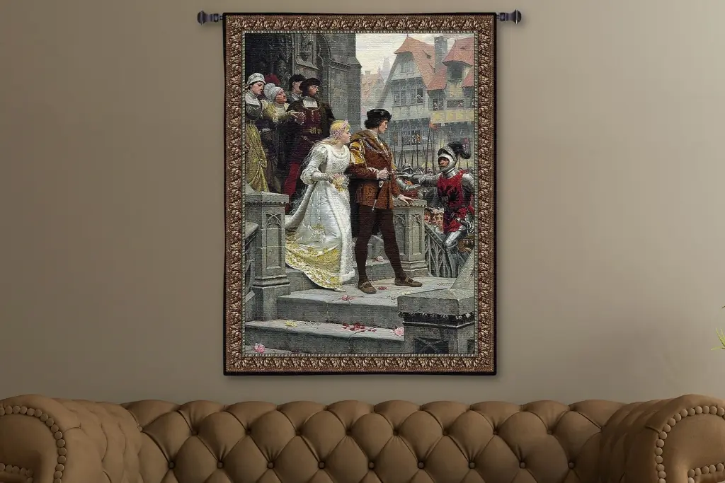 Call To Arms Medieval Tapestry