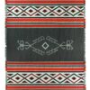 Desert Wind Southwest Tribal Woven Blanket 7102-T
