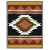 Espanola Southwest Tribal Woven Blanket 5516-T