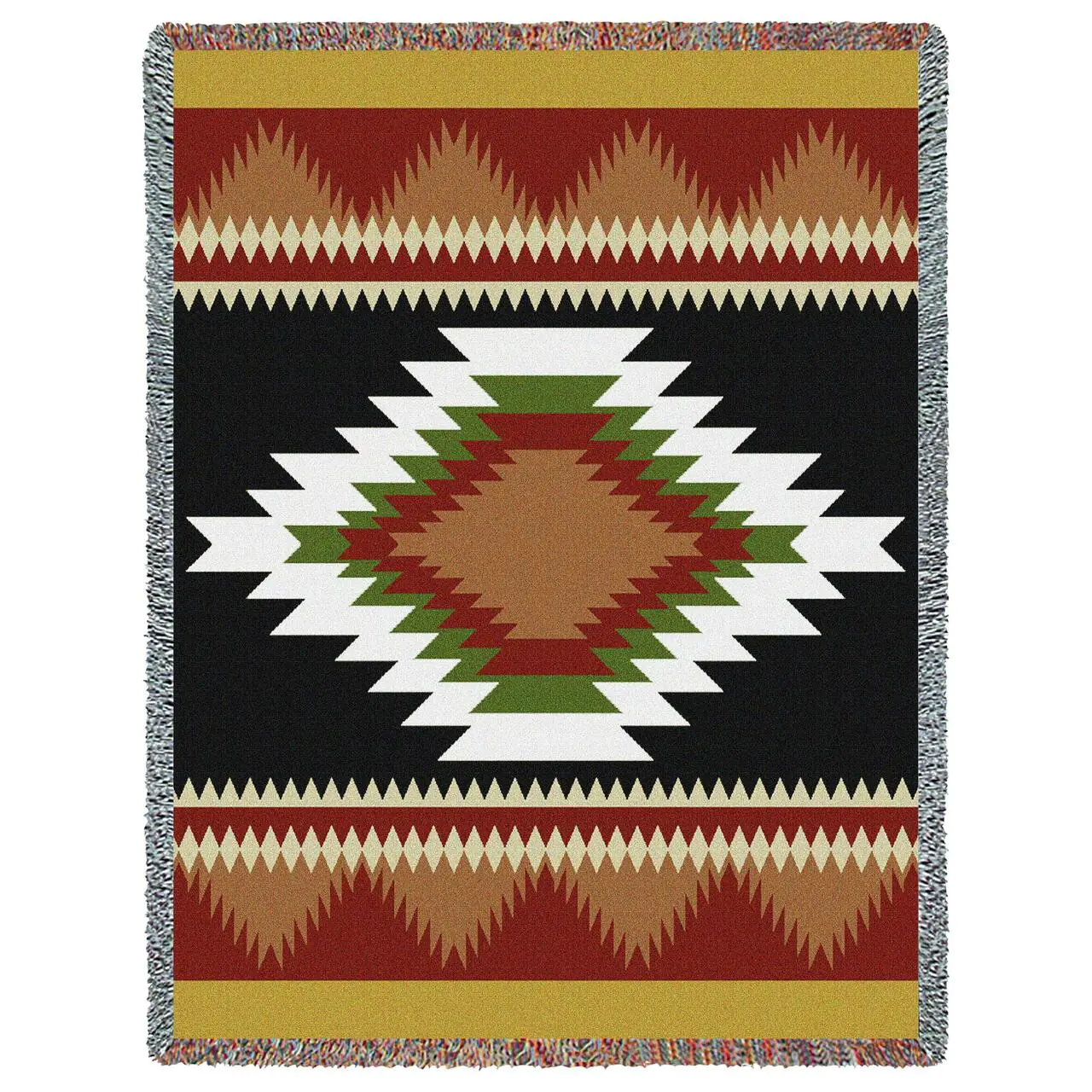 Espanola Southwest Tribal Woven Blanket 5516-T
