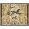 Tlalocs Tribe Southwest Cave Rock Art Throw 3884-T