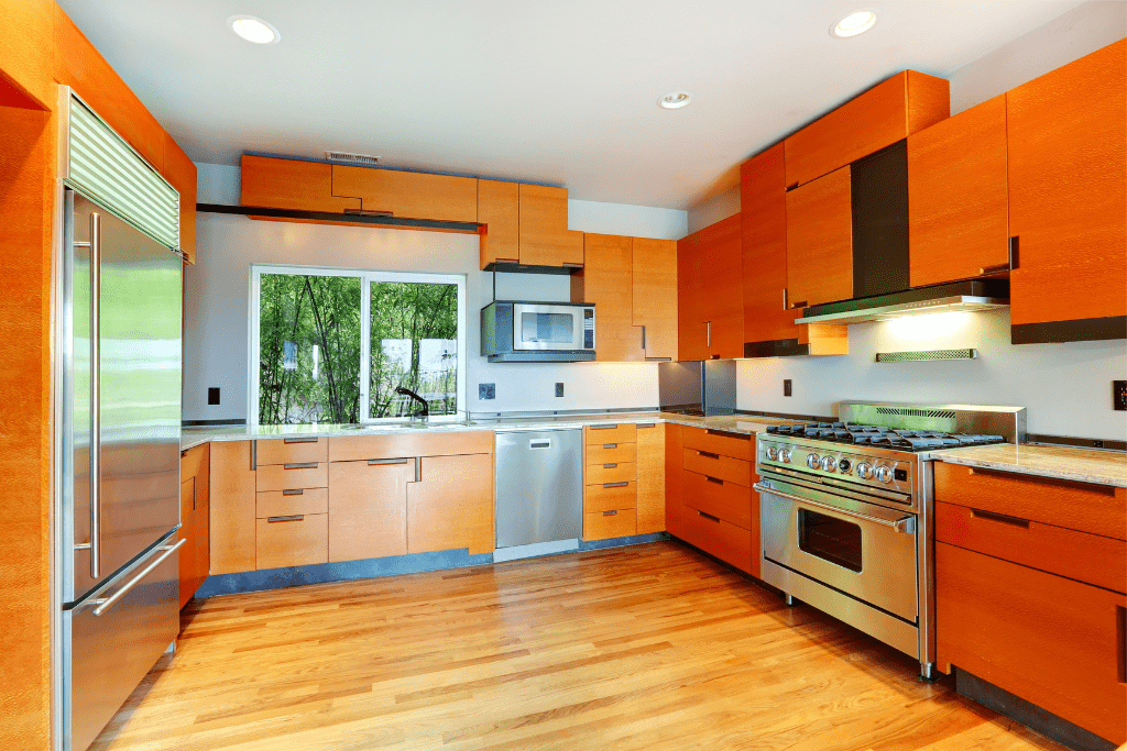 Orange Kitchen