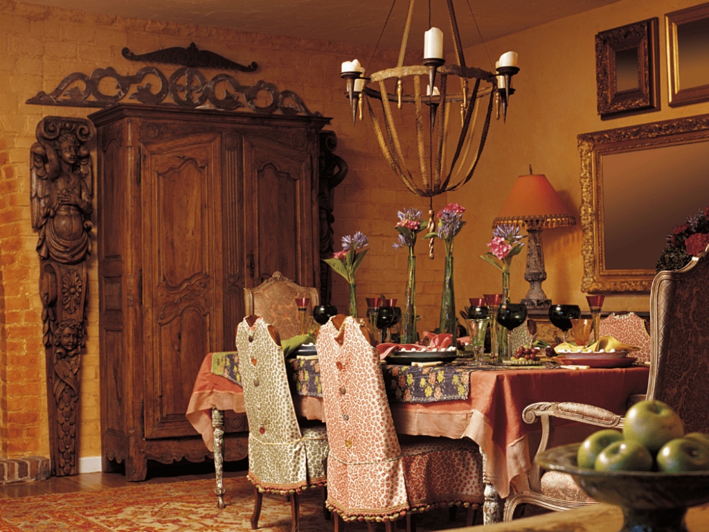 Example of Maximalist Eclecticism Interior Design