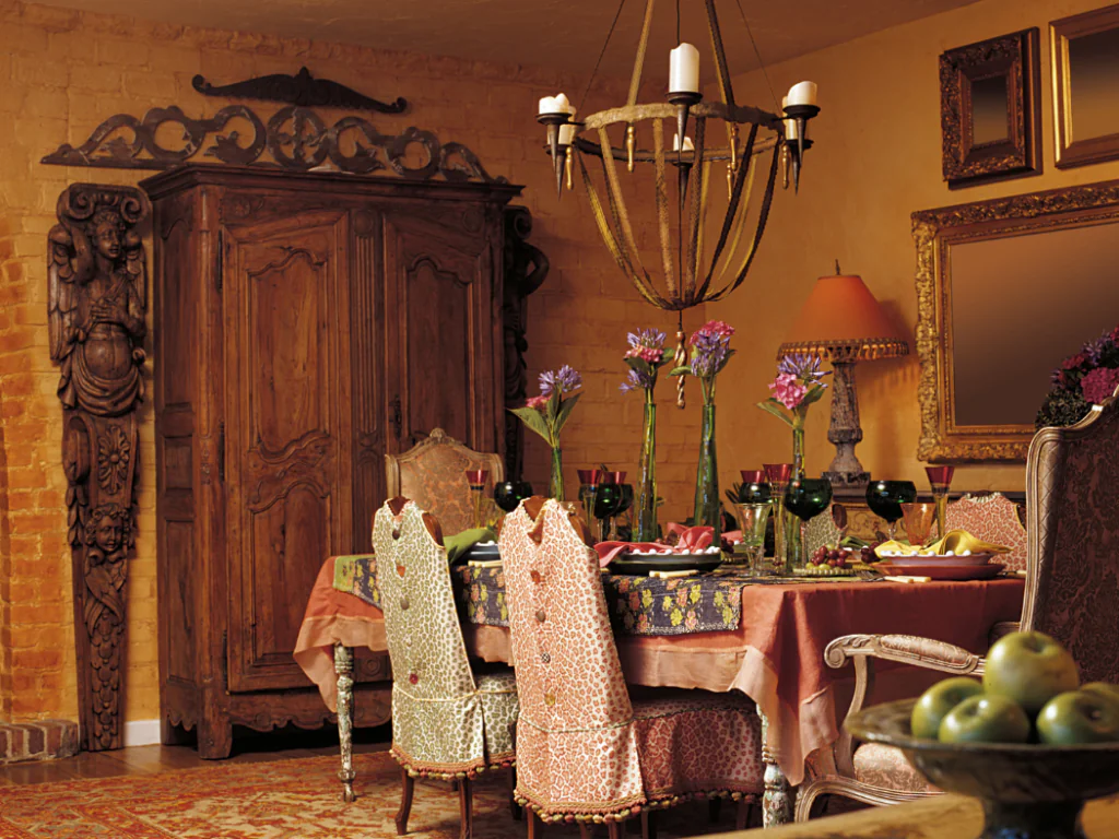 Example of Maximalist Eclecticism Interior Design
